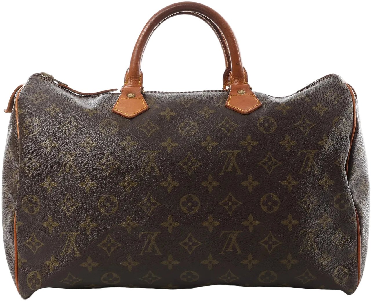 Louis Vuitton Louis Vuitton Speedy 35 Monogram Canvas Handbag in Brown M41524 Bruin