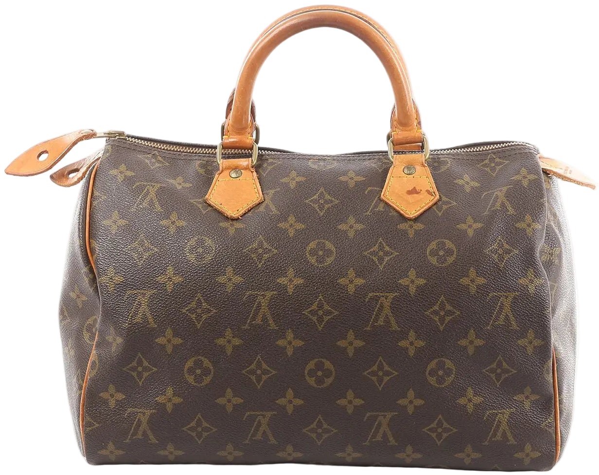 Louis Vuitton Speedy 30 Monogram Canvas Handbag in Brown M41526 Bruin