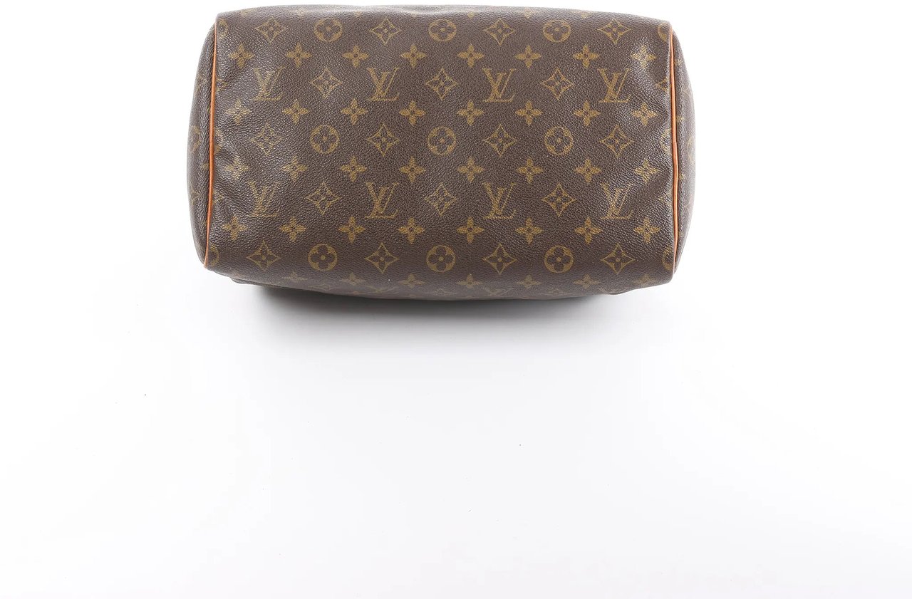 Louis Vuitton Speedy 30 Monogram Canvas Handbag in Brown M41526 Bruin