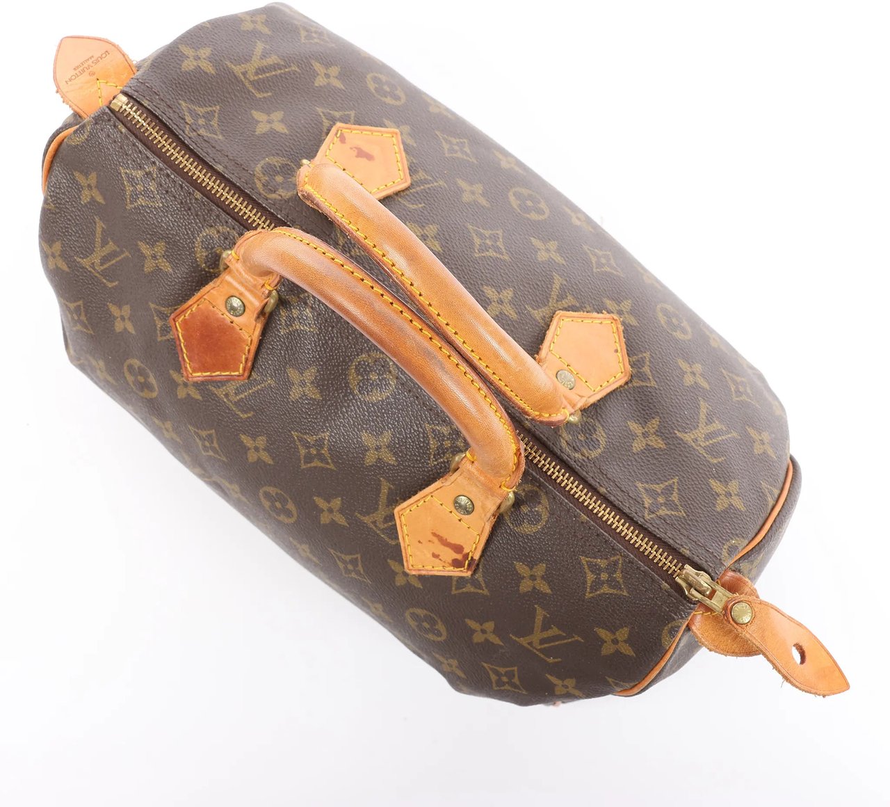 Louis Vuitton Speedy 30 Monogram Canvas Handbag in Brown M41526 Bruin
