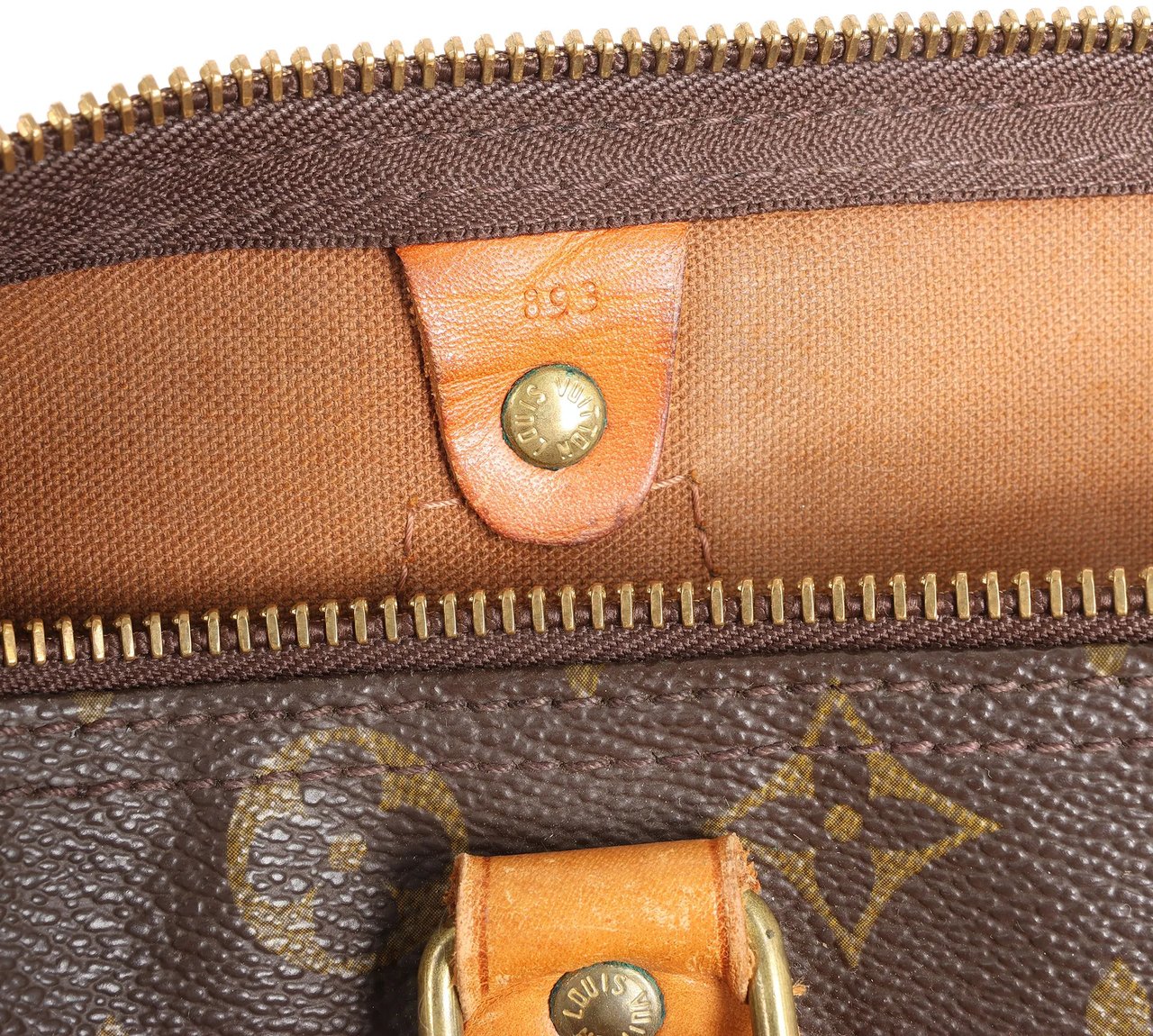 Louis Vuitton Speedy 30 Monogram Canvas Handbag in Brown M41526 Bruin