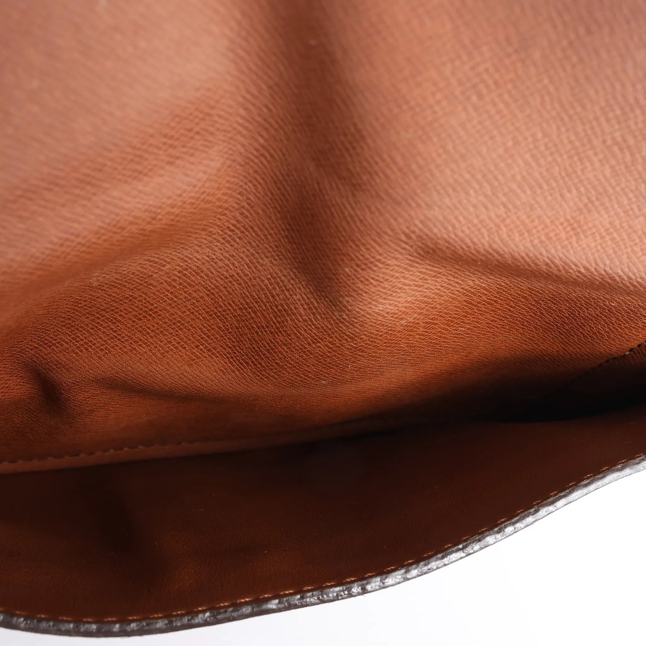 Louis Vuitton Louis Vuitton Double Lava Monogram Canvas Crossbody Bag in Brown M51815 Bruin