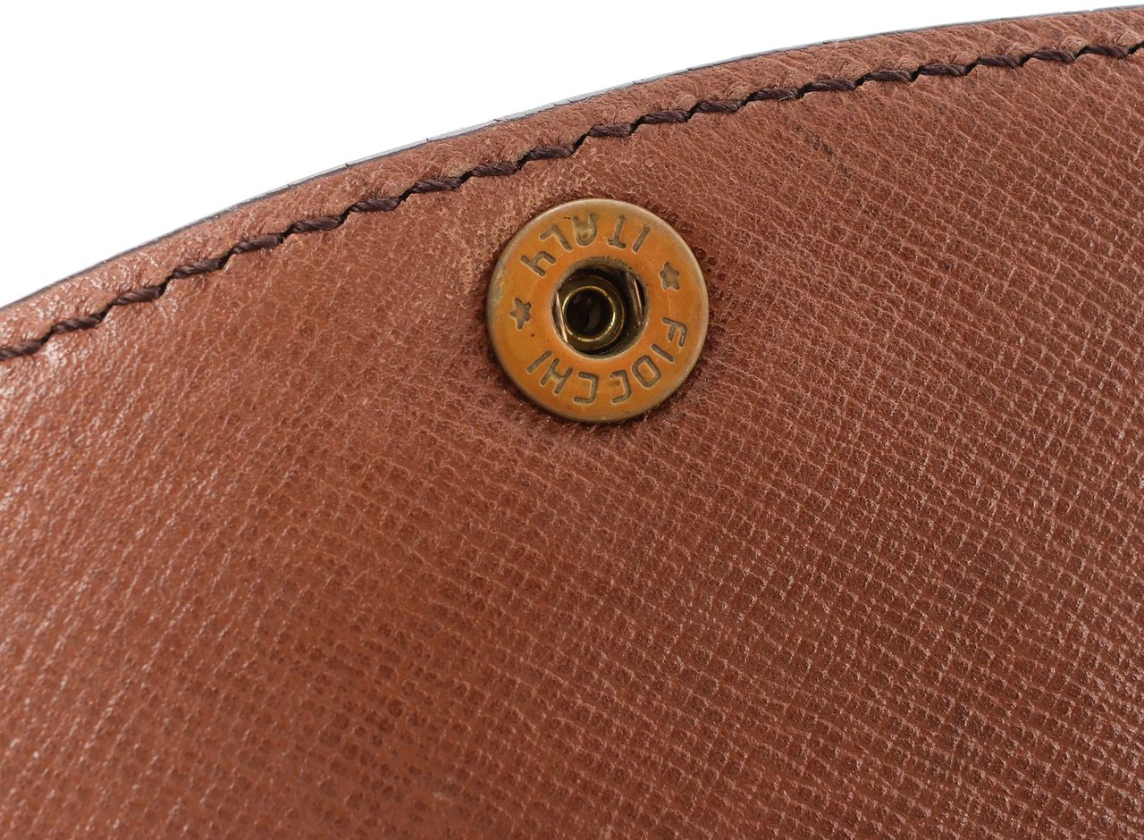 Louis Vuitton Louis Vuitton Double Lava Monogram Canvas Crossbody Bag in Brown M51815 Bruin