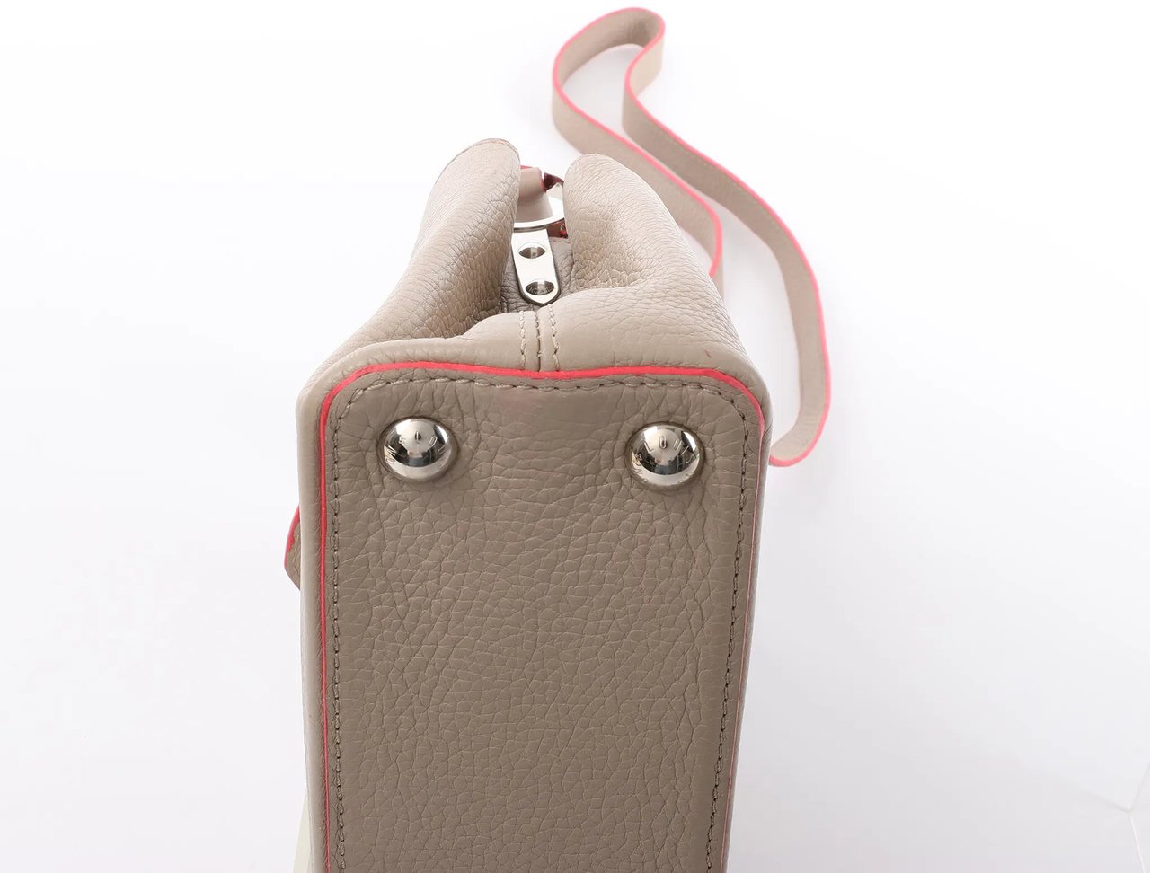 Louis Vuitton Louis Vuitton Capucines BB Parnassea Leather 2Way Handbag in Beige M94688 Beige