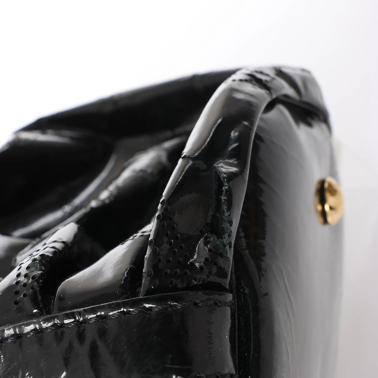Louis Vuitton Surya XL Monogram Mahina Patent Leather Shoulder Bag in Black M95796 Zwart