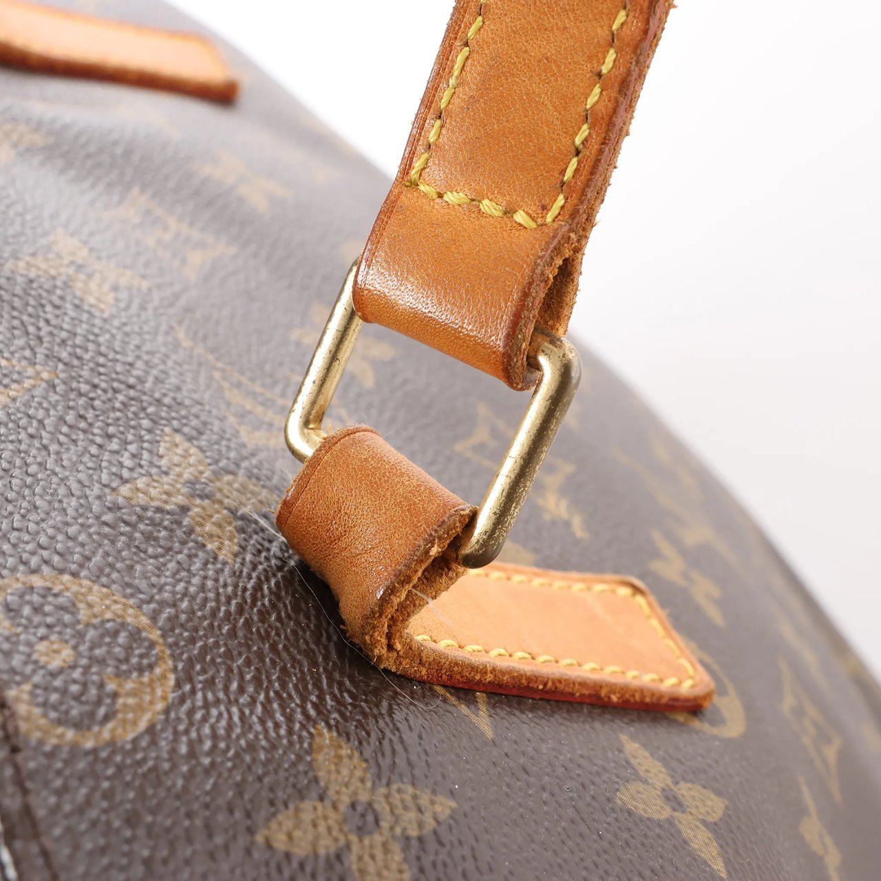 Louis Vuitton Cabas Mezzo Monogram Shoulder Bag in Brown M51151 Bruin