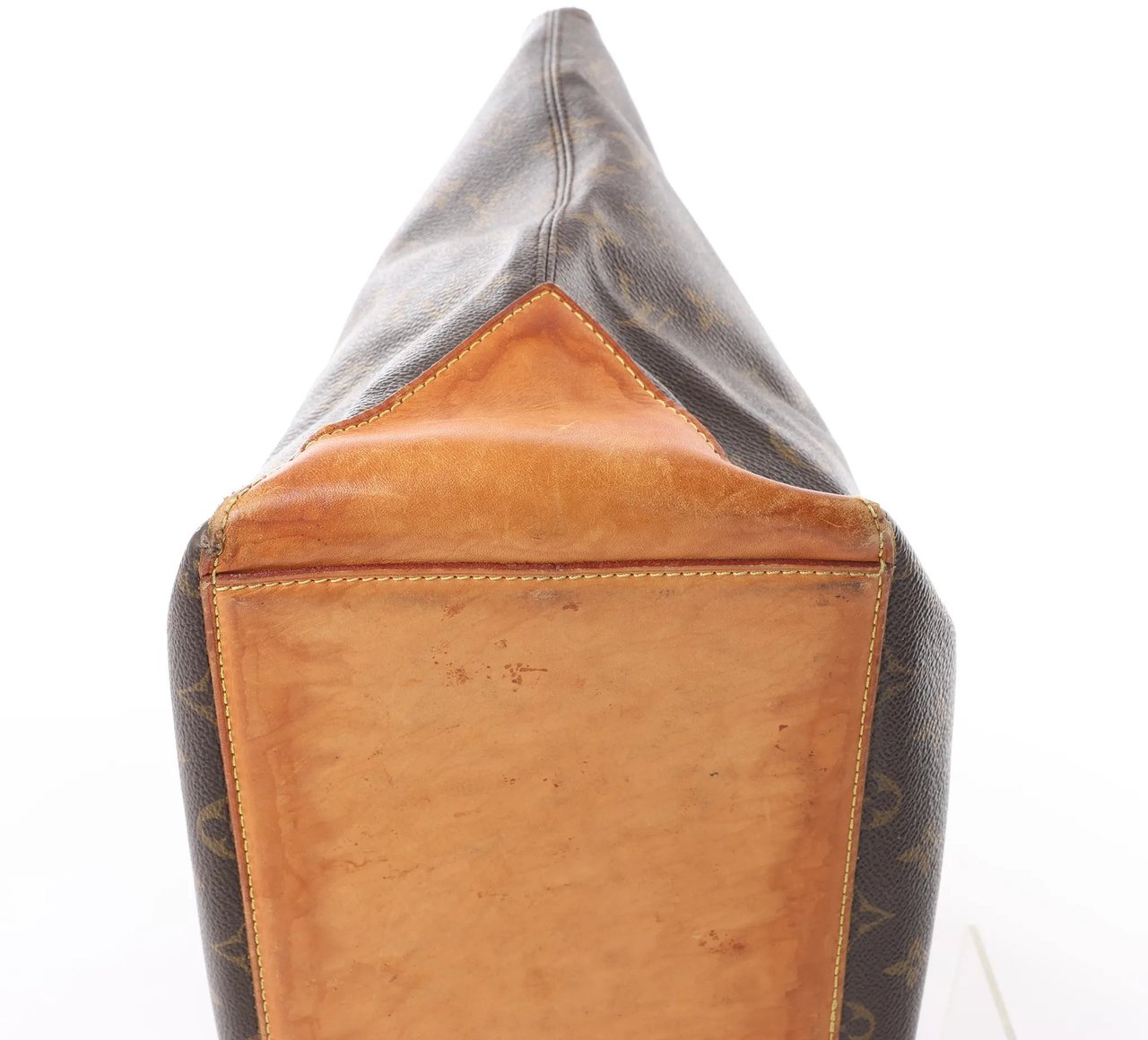 Louis Vuitton Cabas Mezzo Monogram Shoulder Bag in Brown M51151 Bruin
