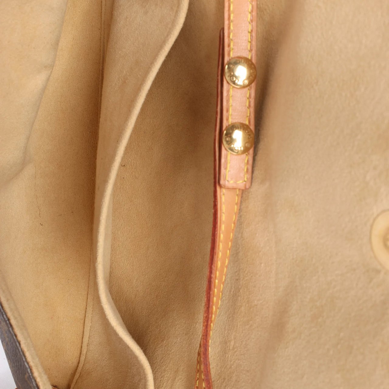 Louis Vuitton Pochette Twin GM Monogram Canvas Crossbody Bag in Brown M51852 Bruin