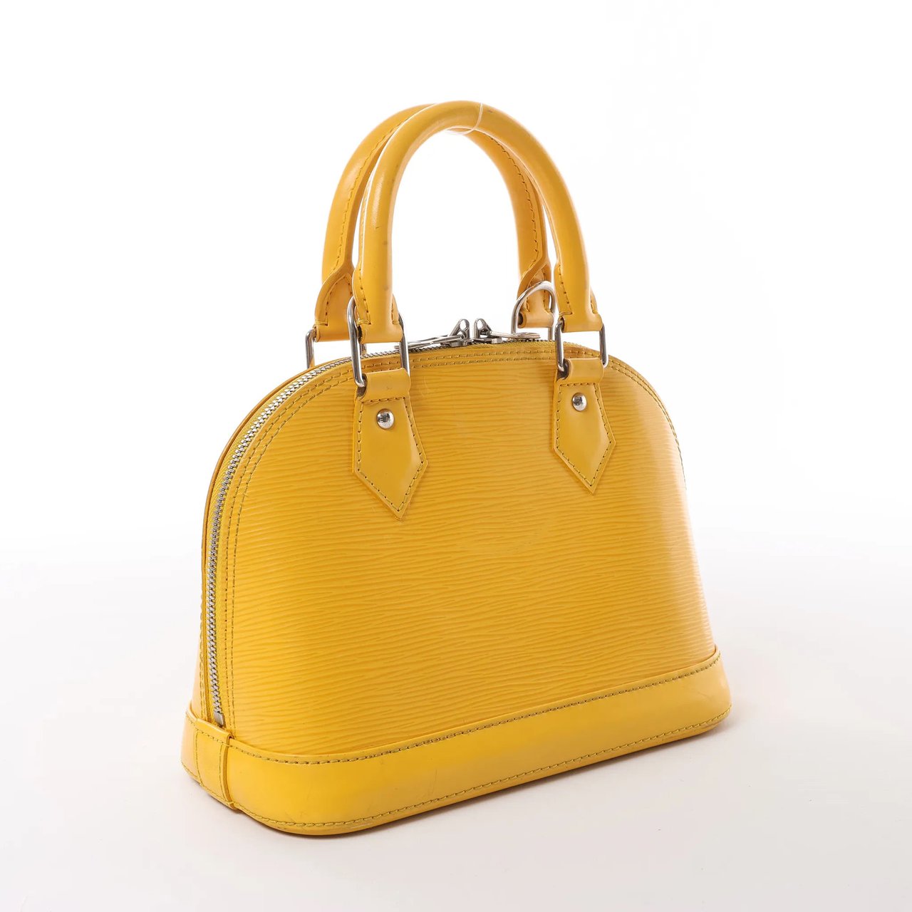 Louis Vuitton Alma BB Epi Leather 2Way Handbag in Yellow M40866 Geel