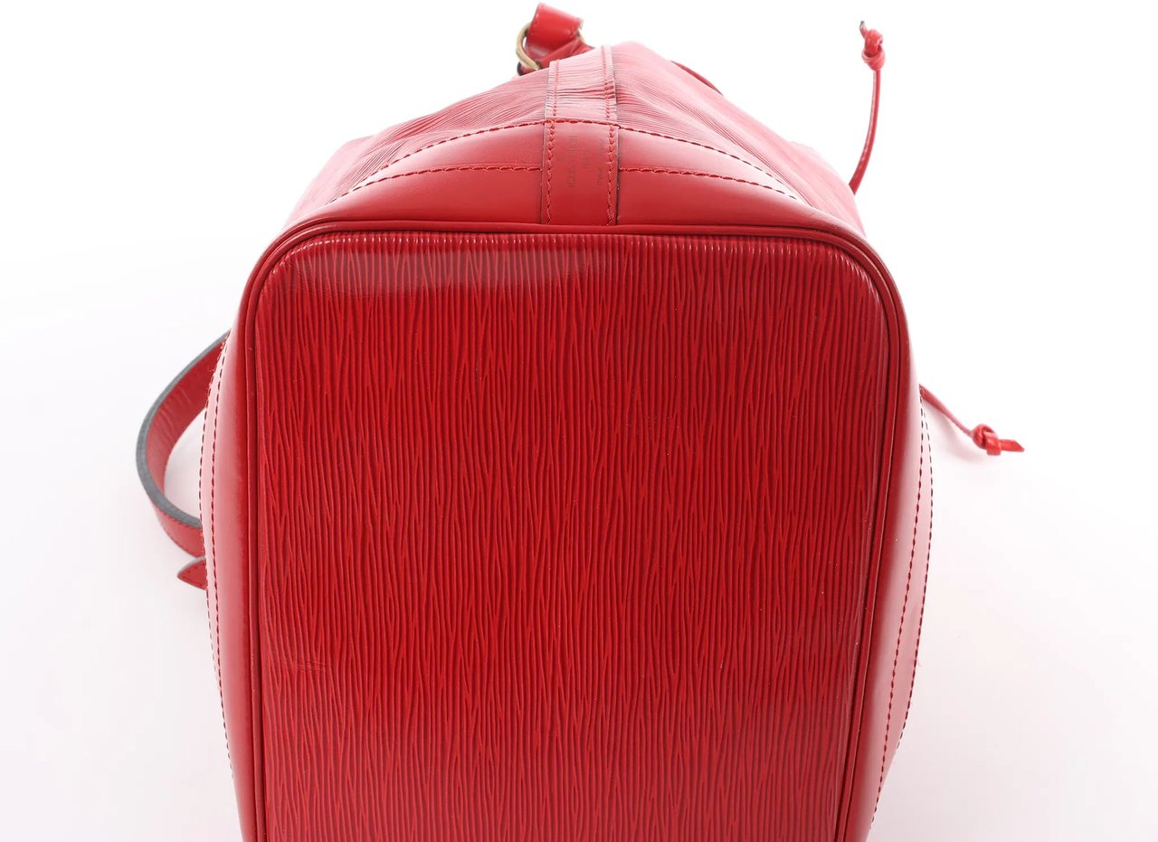 Louis Vuitton Noe Epi Leather Shoulder Bag in Red M44007 Rood