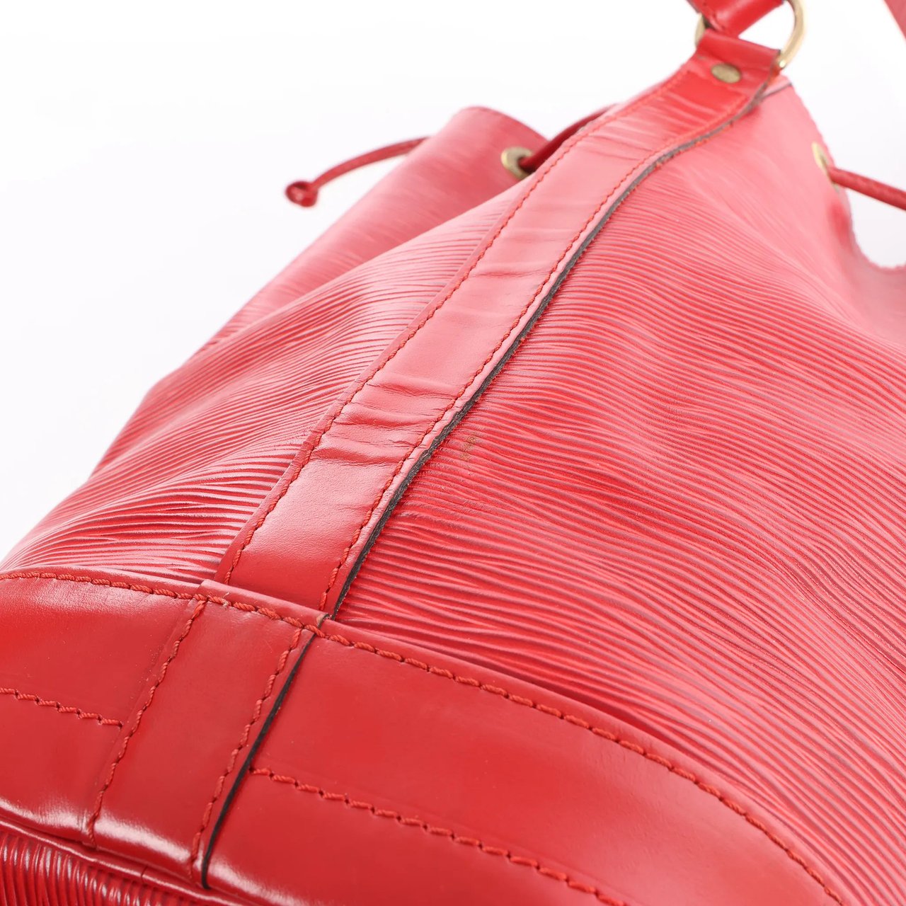 Louis Vuitton Noe Epi Leather Shoulder Bag in Red M44007 Rood