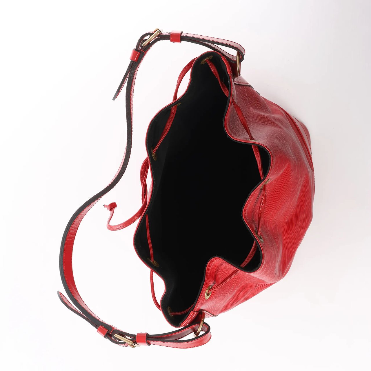 Louis Vuitton Noe Epi Leather Shoulder Bag in Red M44007 Rood