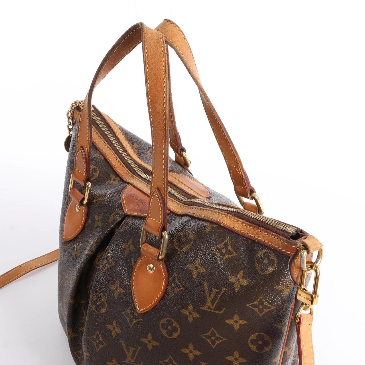 Louis Vuitton Louis Vuitton Palermo PM Monogram 2Way Handbag in Brown M40145 Bruin