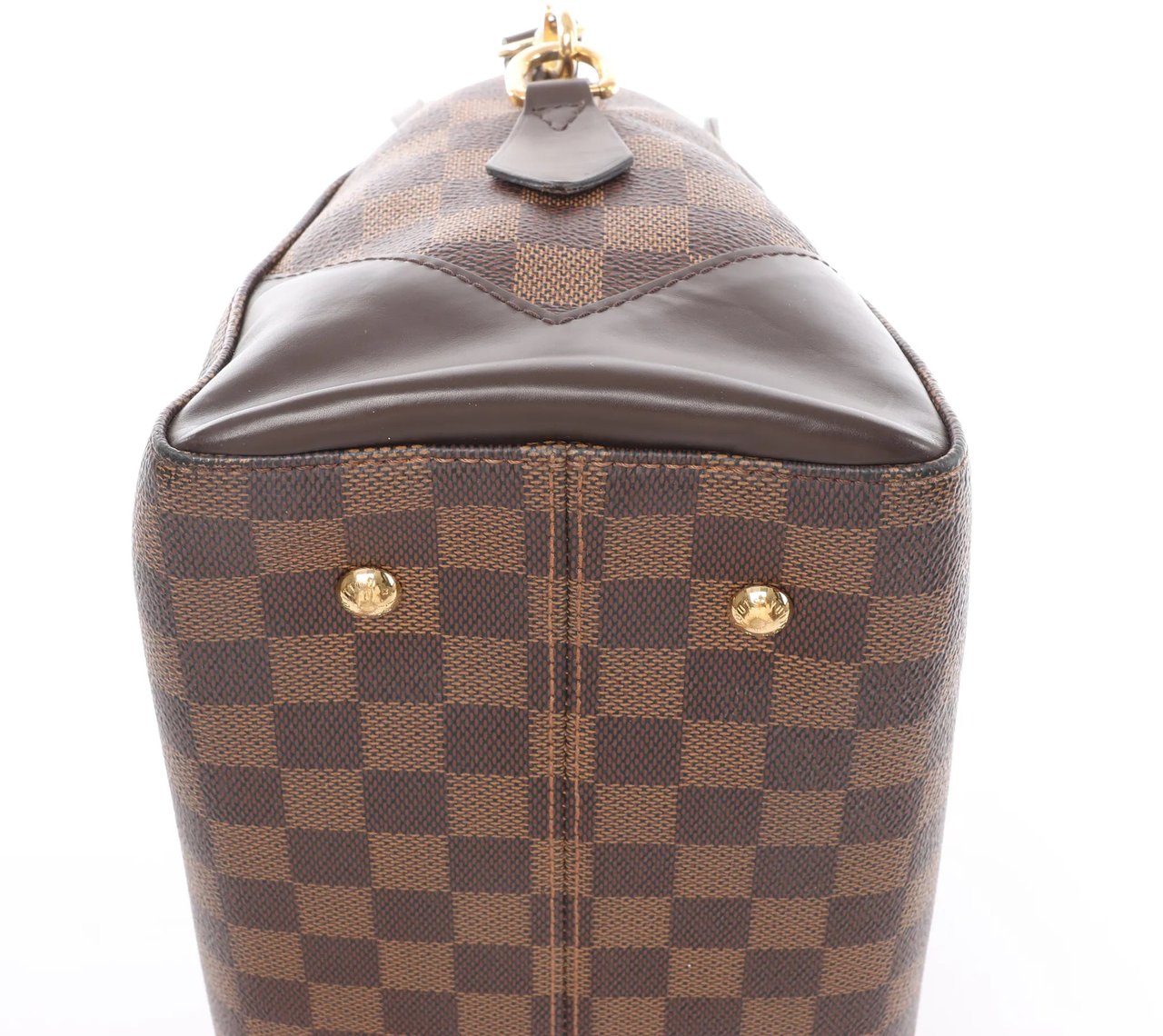 Louis Vuitton Kensington Bowling Damier Ebene 2Way Handbag in Brown N41505 Bruin