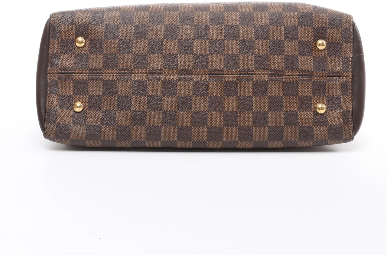 Louis Vuitton Kensington Bowling Damier Ebene 2Way Handbag in Brown N41505 Bruin
