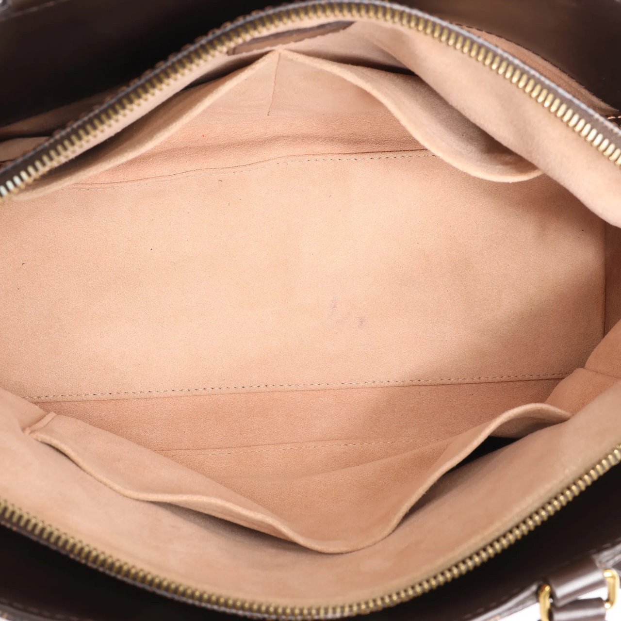 Louis Vuitton Kensington Bowling Damier Ebene 2Way Handbag in Brown N41505 Bruin