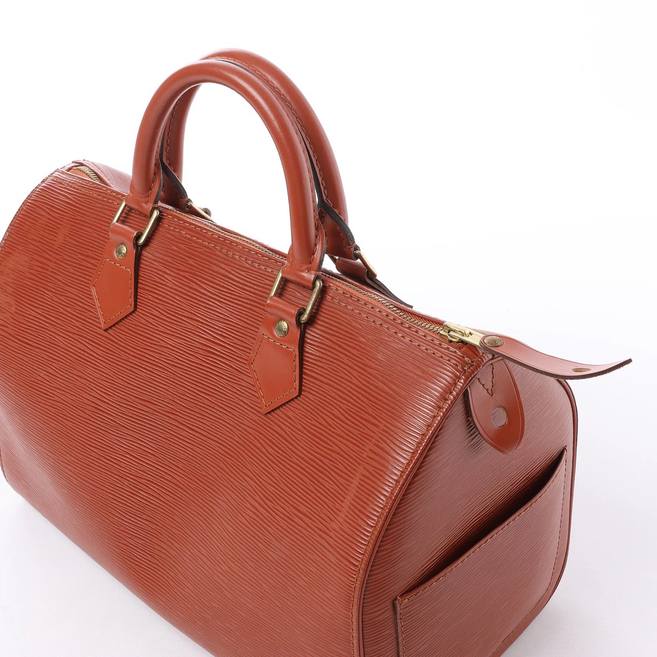Louis Vuitton Speedy 30 Epi Leather Handbag in Brown M43003 Bruin