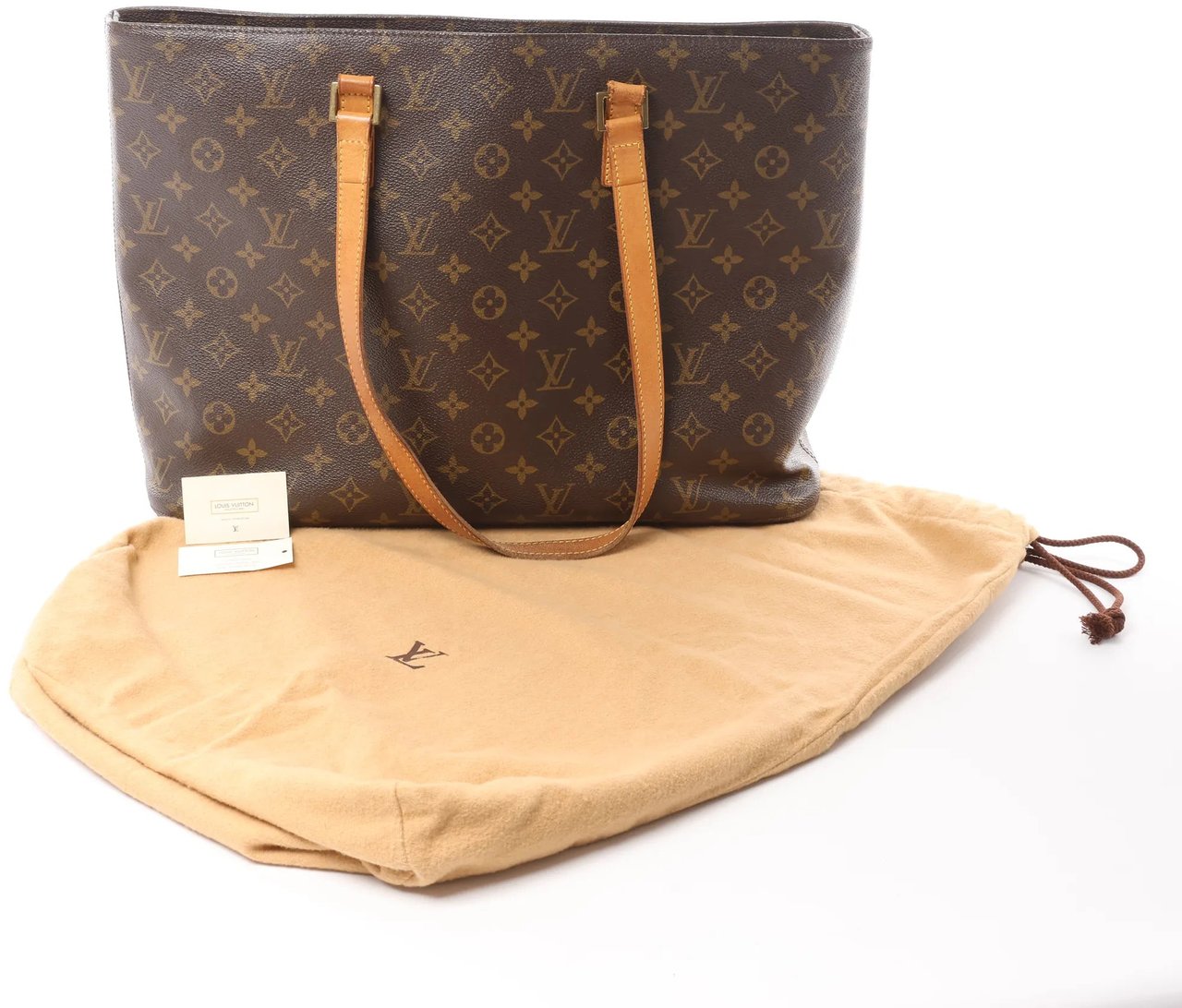 Louis Vuitton Luco Monogram Canvas Shoulder Bag in Brown M51155 Bruin