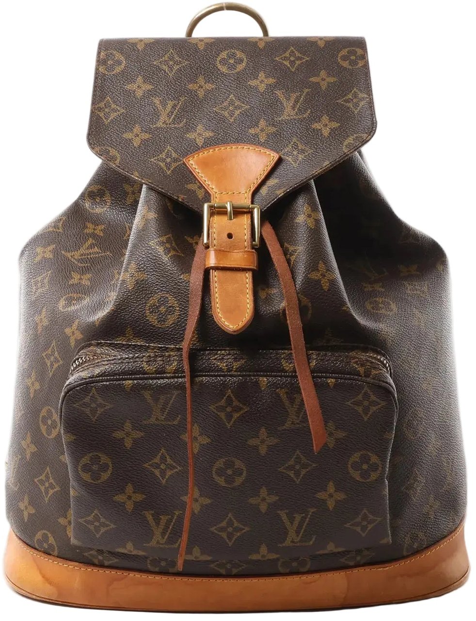 Louis Vuitton Montsouris GM Monogram Canvas Vintage Backpack in Brown M51135 Bruin