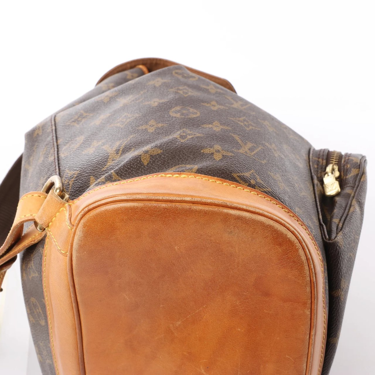 Louis Vuitton Montsouris GM Monogram Canvas Vintage Backpack in Brown M51135 Bruin