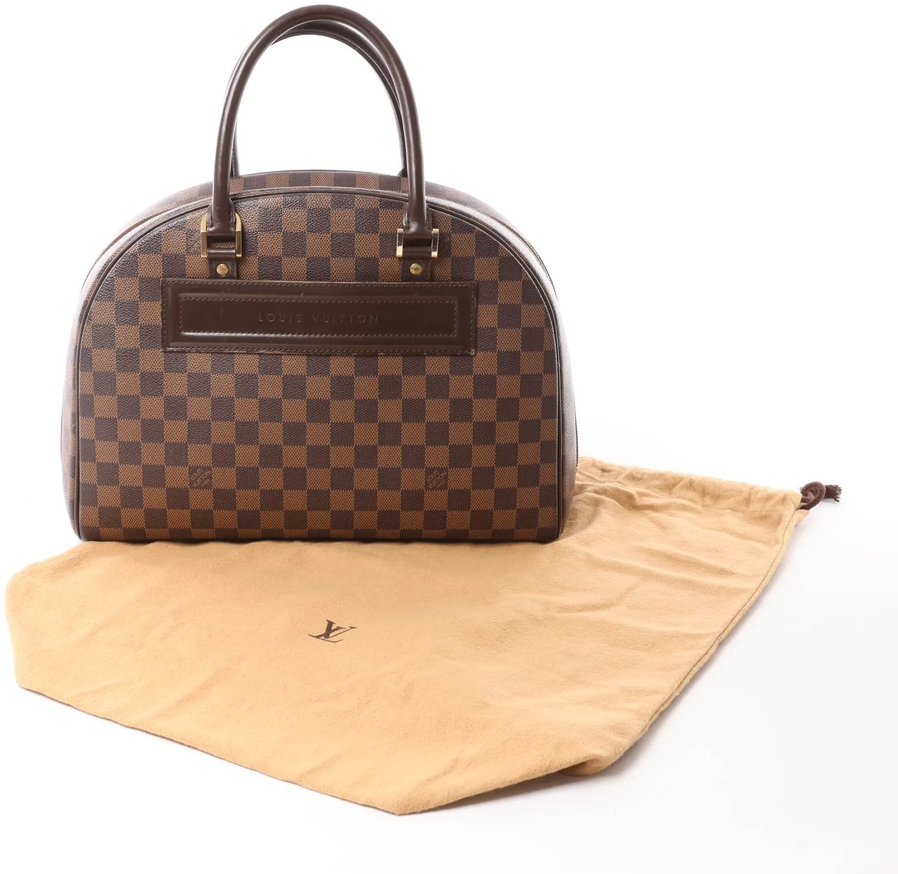 Louis Vuitton Nolita Damier Ebene Handbag in Brown N41455 Bruin