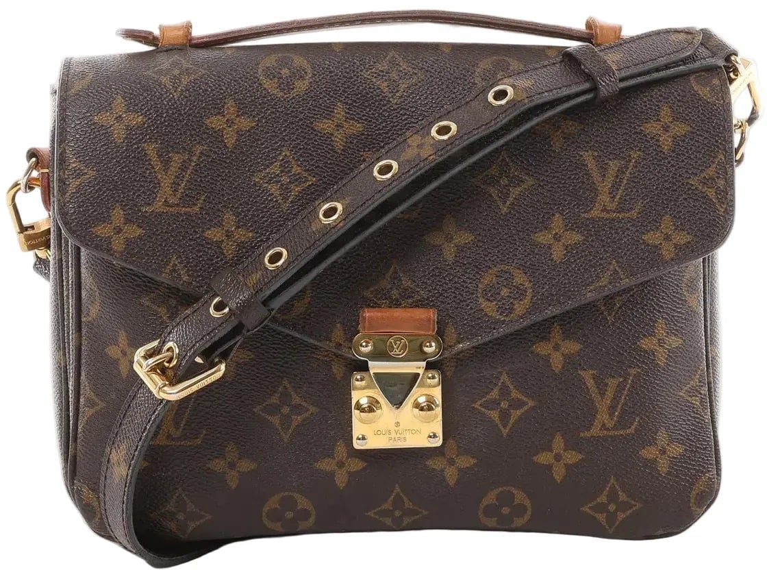 Louis Vuitton Metis MM Pochette Monogram Canvas Crossbody Bag in Brown M44875 Bruin
