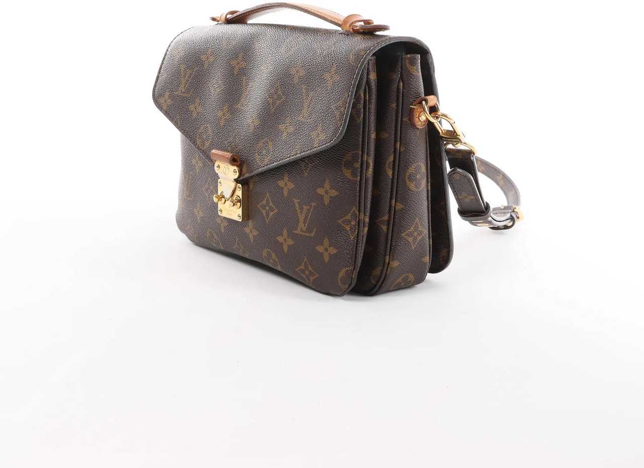 Louis Vuitton Metis MM Pochette Monogram Canvas Crossbody Bag in Brown M44875 Bruin