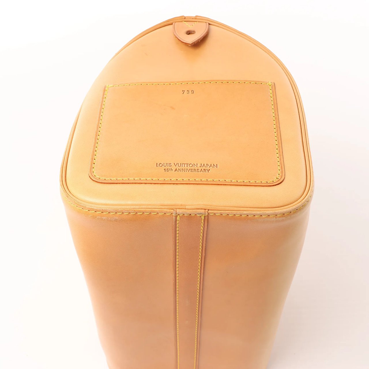 Louis Vuitton Louis Vuitton Speedy 30 Nomade Leather Handbag in Light Brown M85392 Blauw