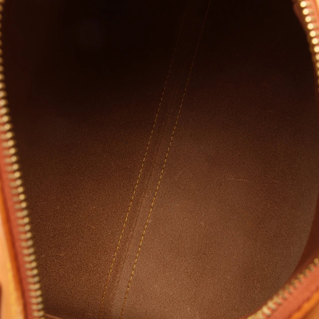 Louis Vuitton Louis Vuitton Speedy 30 Nomade Leather Handbag in Light Brown M85392 Blauw