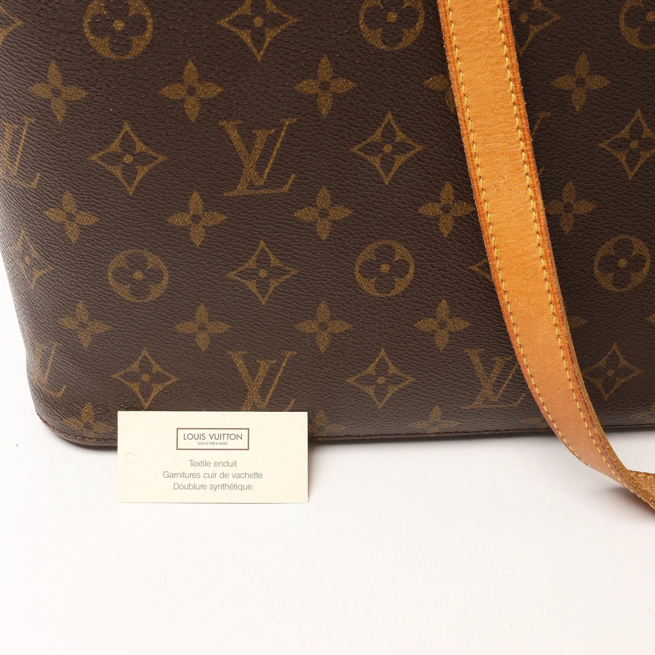 Louis Vuitton Luco Monogram Canvas Shoulder Bag in Brown M51155 Bruin