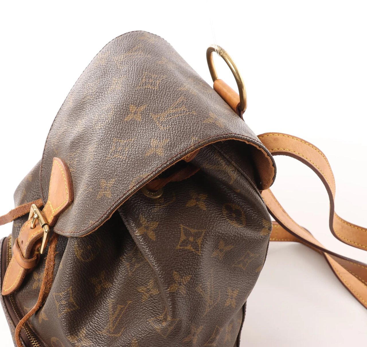 Louis Vuitton Louis Vuitton Montsouris MM Monogram Canvas Vintage Backpack in Brown M51136 Bruin