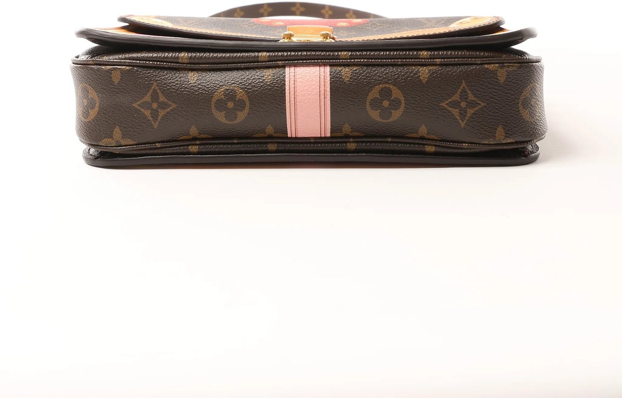 Louis Vuitton Metis Summer Trunk Pochette Monogram Crossbody Bag in Brown M43628 Bruin