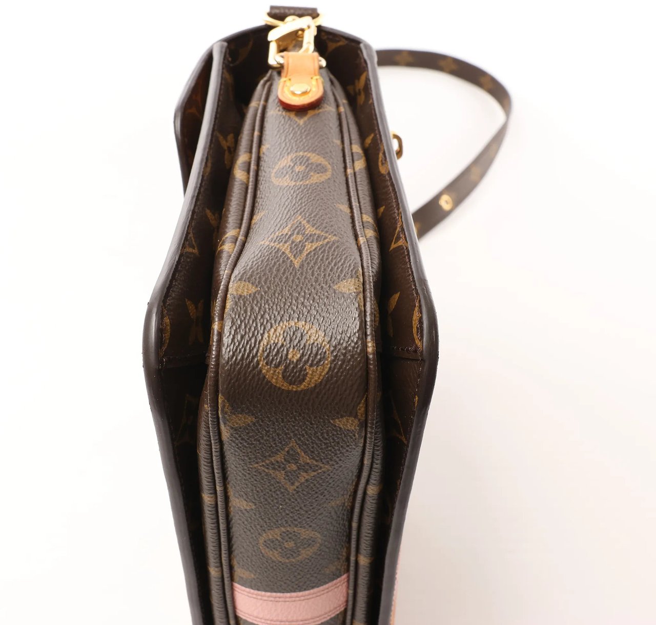 Louis Vuitton Metis Summer Trunk Pochette Monogram Crossbody Bag in Brown M43628 Bruin