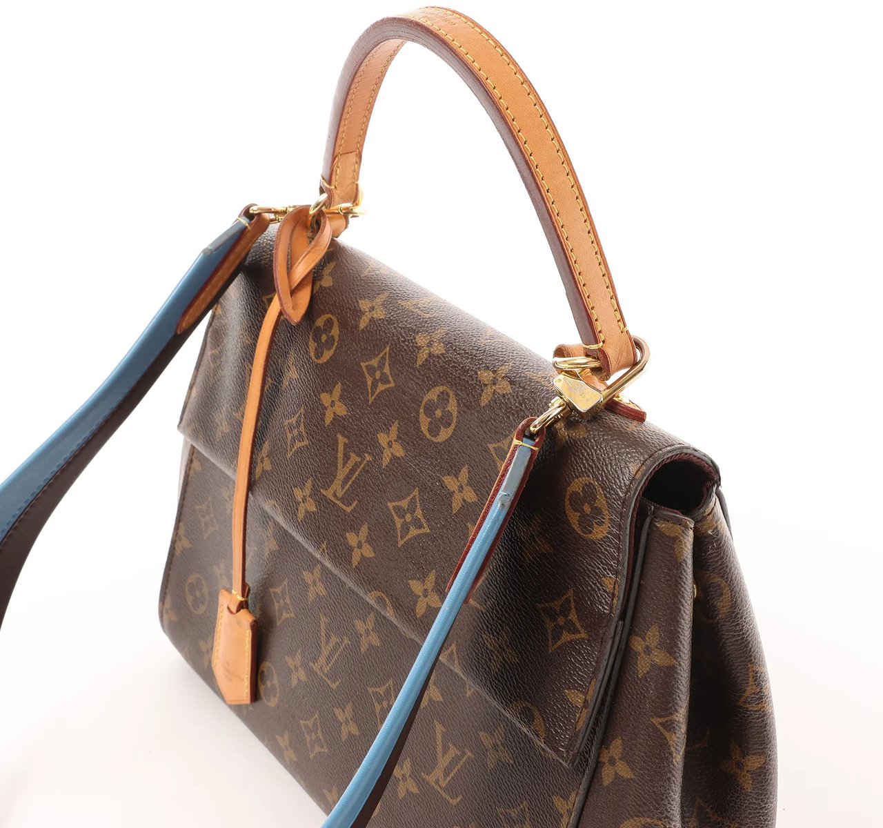 Louis Vuitton Louis Vuitton Cluny MM Monogram Canvas 2Way Handbag in Brown M42735 Bruin