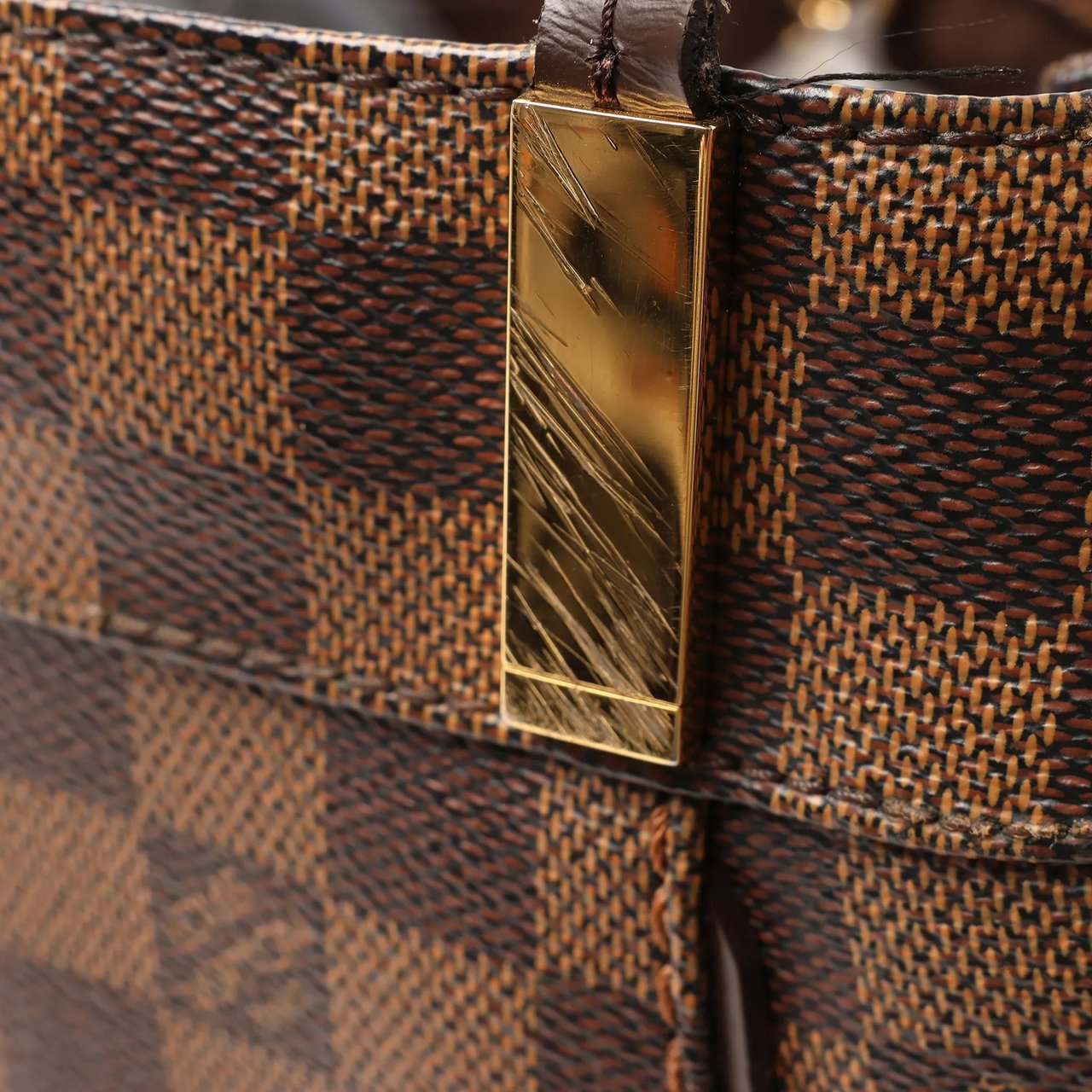 Louis Vuitton Marylebone PM Damier Ebene Shoulder Bag in Brown N41215 Bruin