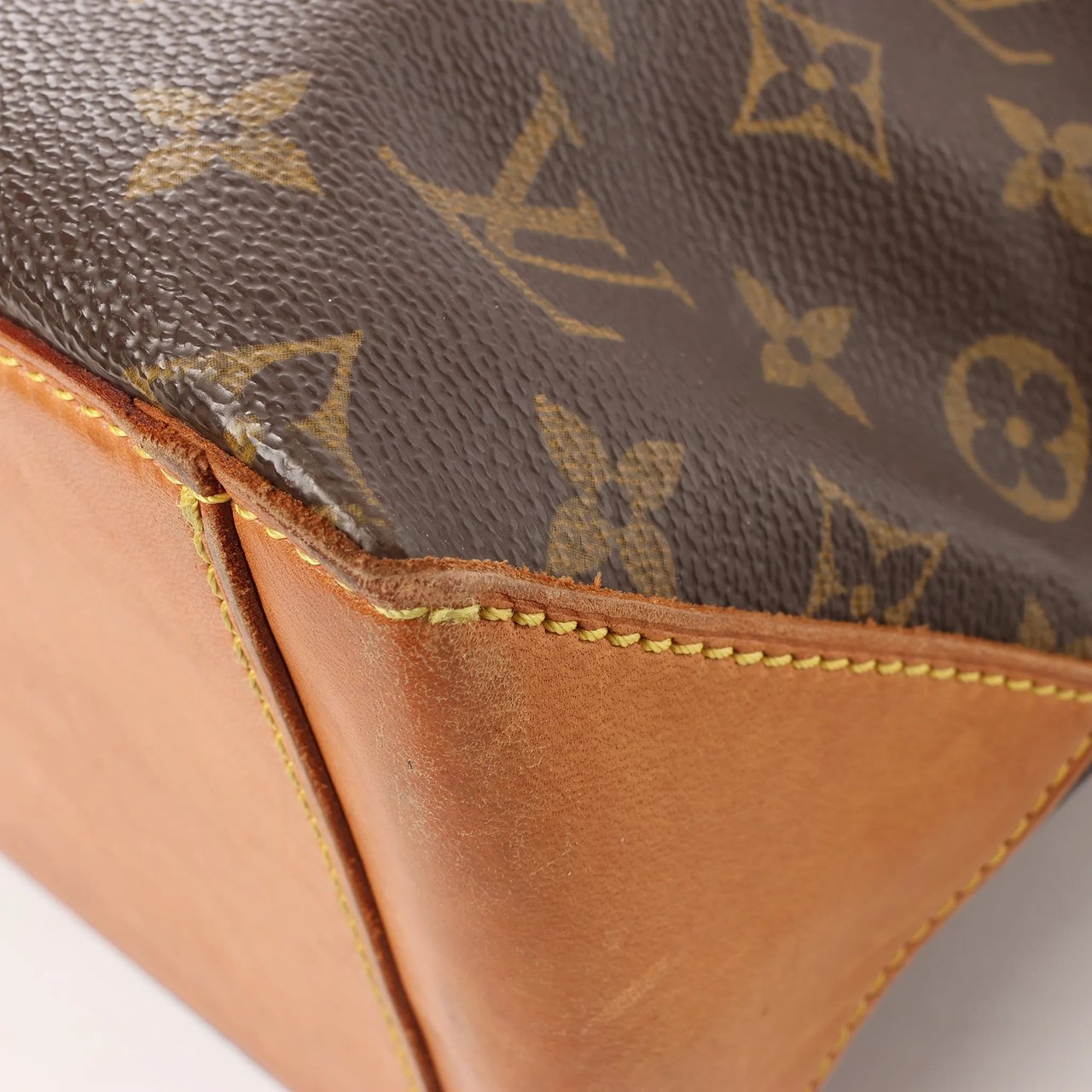 Louis Vuitton Cabas Piano Monogram Canvas Shoulder Bag in Brown M51148 Bruin