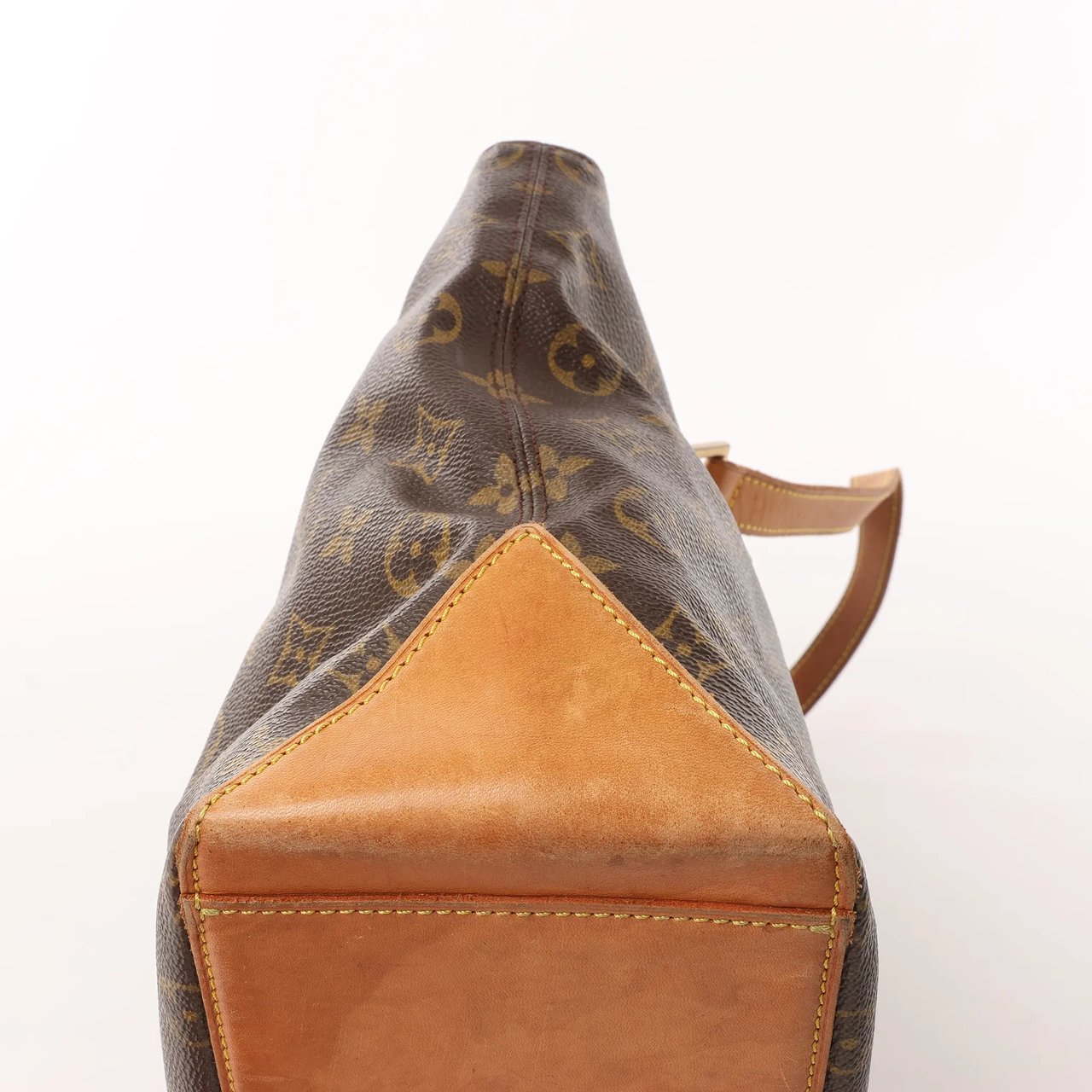 Louis Vuitton Cabas Piano Monogram Canvas Shoulder Bag in Brown M51148 Bruin