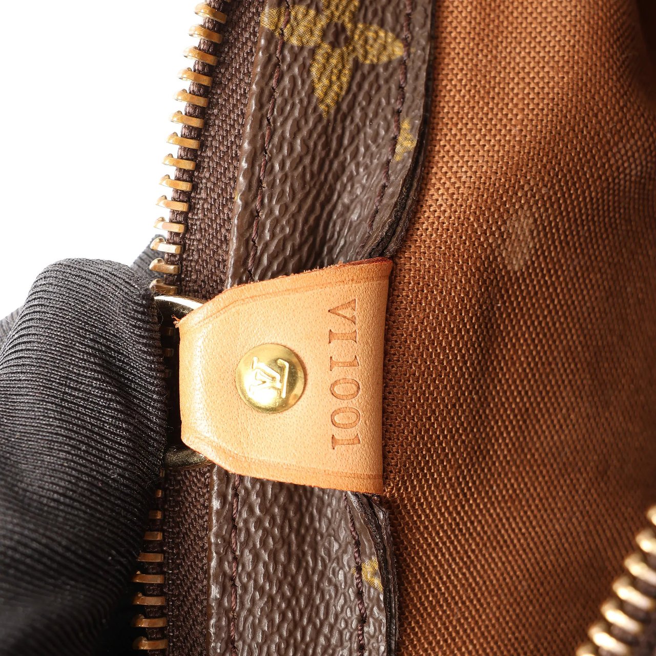 Louis Vuitton Cabas Piano Monogram Canvas Shoulder Bag in Brown M51148 Bruin