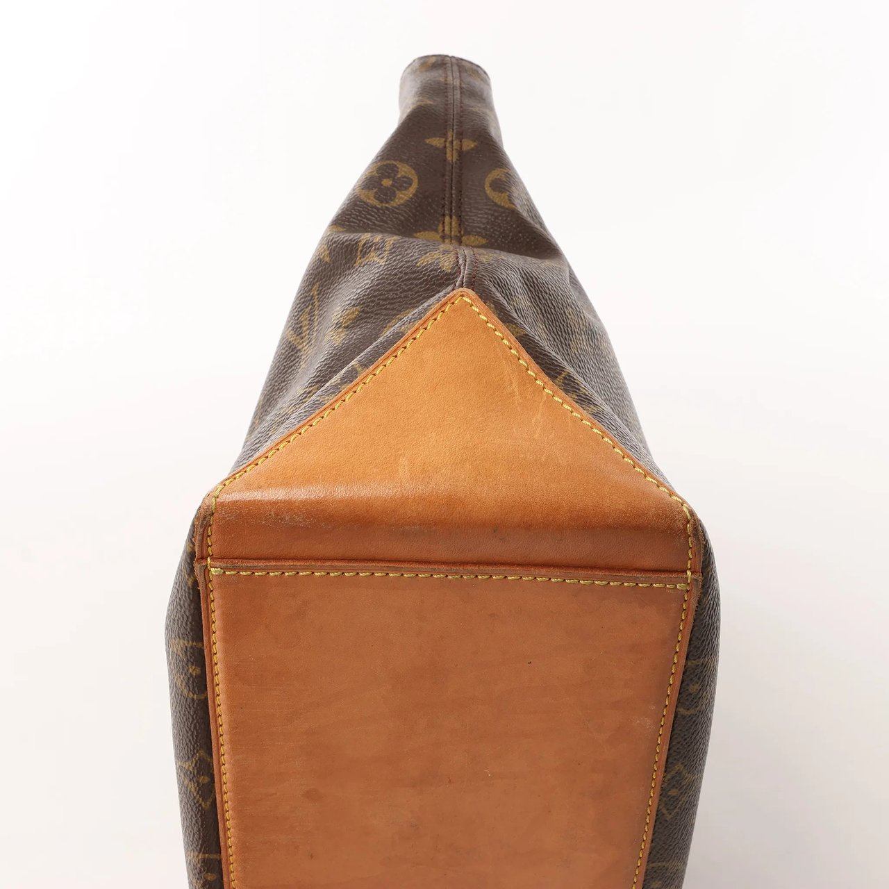 Louis Vuitton Cabas Piano Monogram Canvas Shoulder Bag in Brown M51148 Bruin