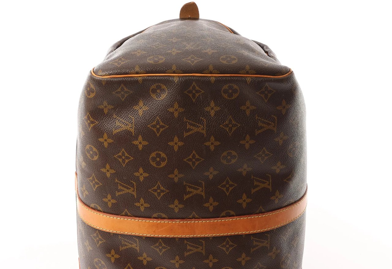 Louis Vuitton Louis Vuitton Keepall 50 Monogram Canvas Travel Bag in Brown M41426 Bruin