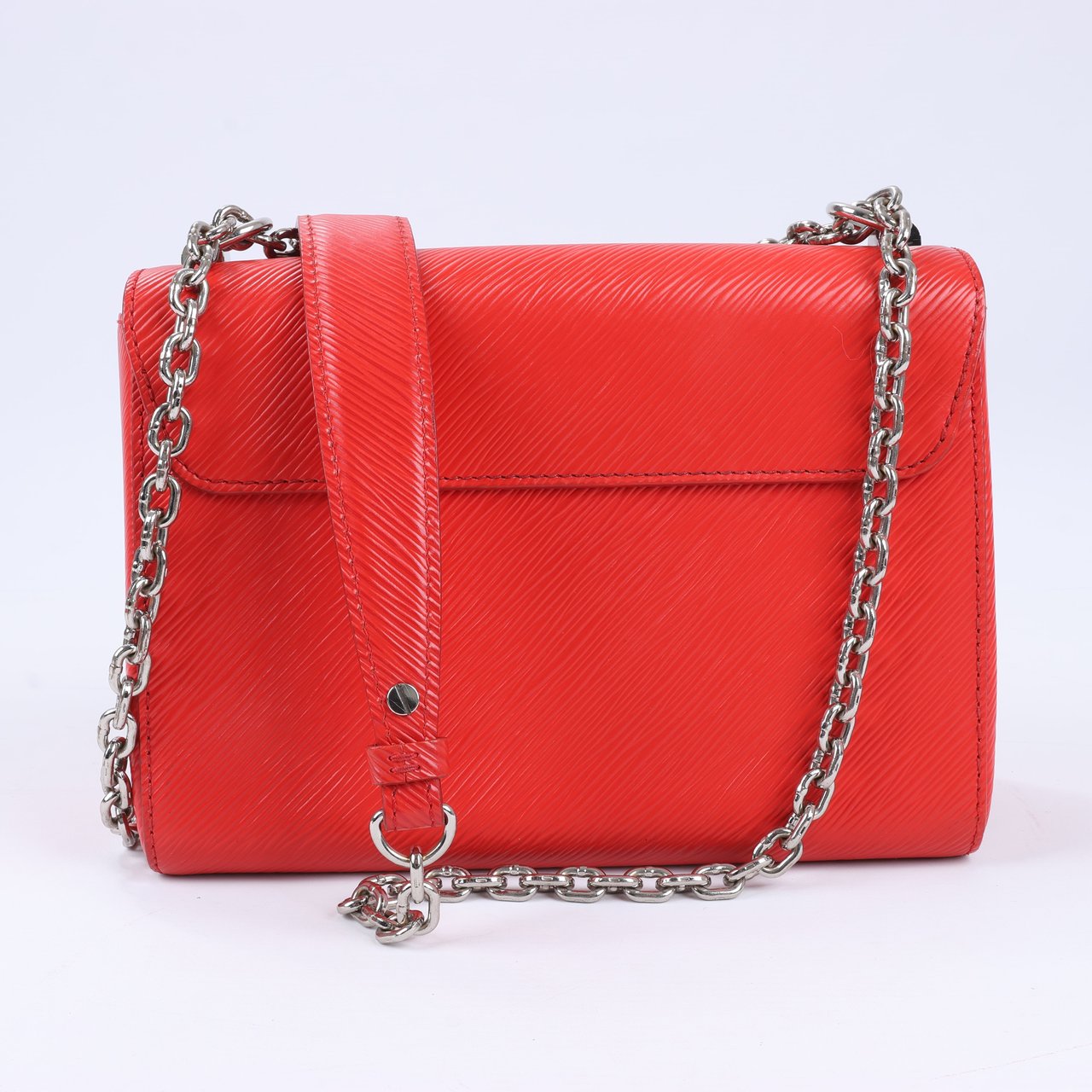 Louis Vuitton Epi Leather Twist Shoulder Bag MM in Red M50523 Rood