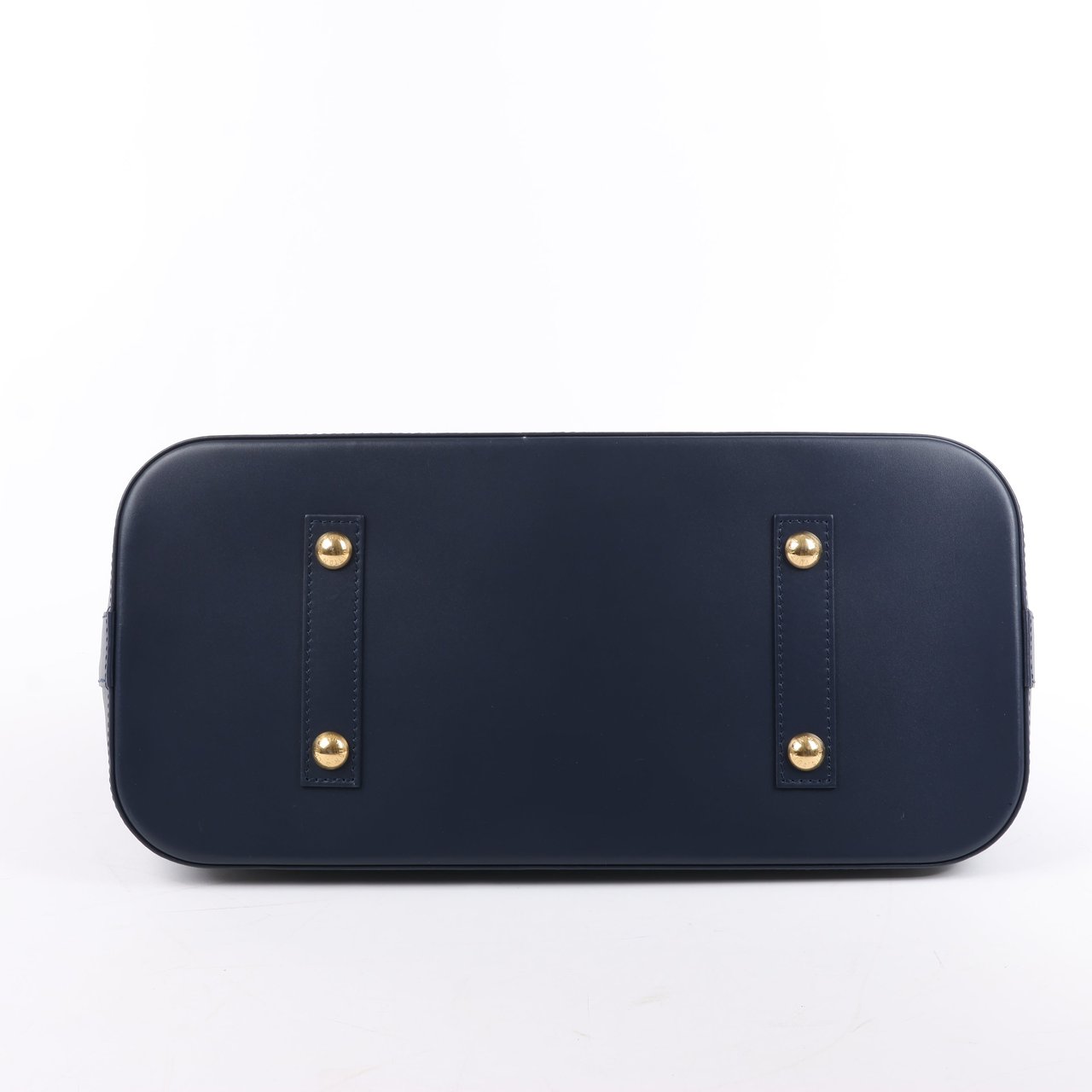 Louis Vuitton Malletage Alma GM Handbag in Navy Blue M23723 Navy