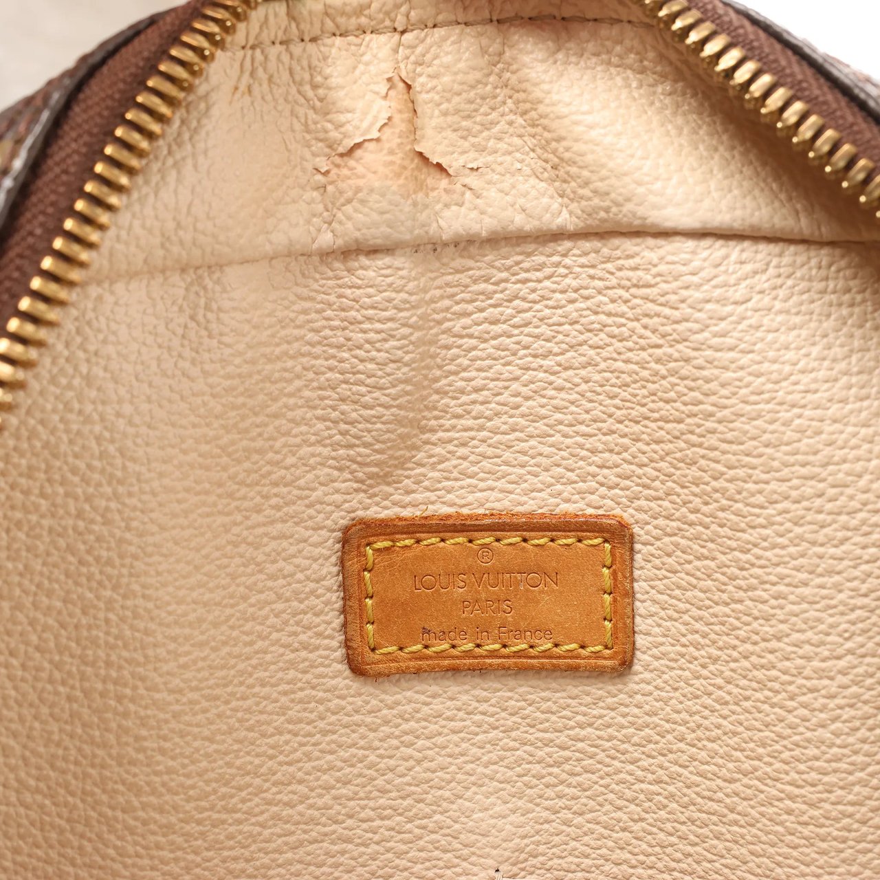 Louis Vuitton Spontini Monogram Canvas Handbag M47500 Bruin