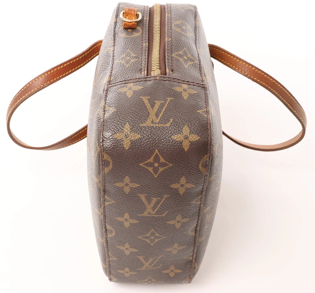 Louis Vuitton Spontini Monogram Canvas Handbag M47500 Bruin