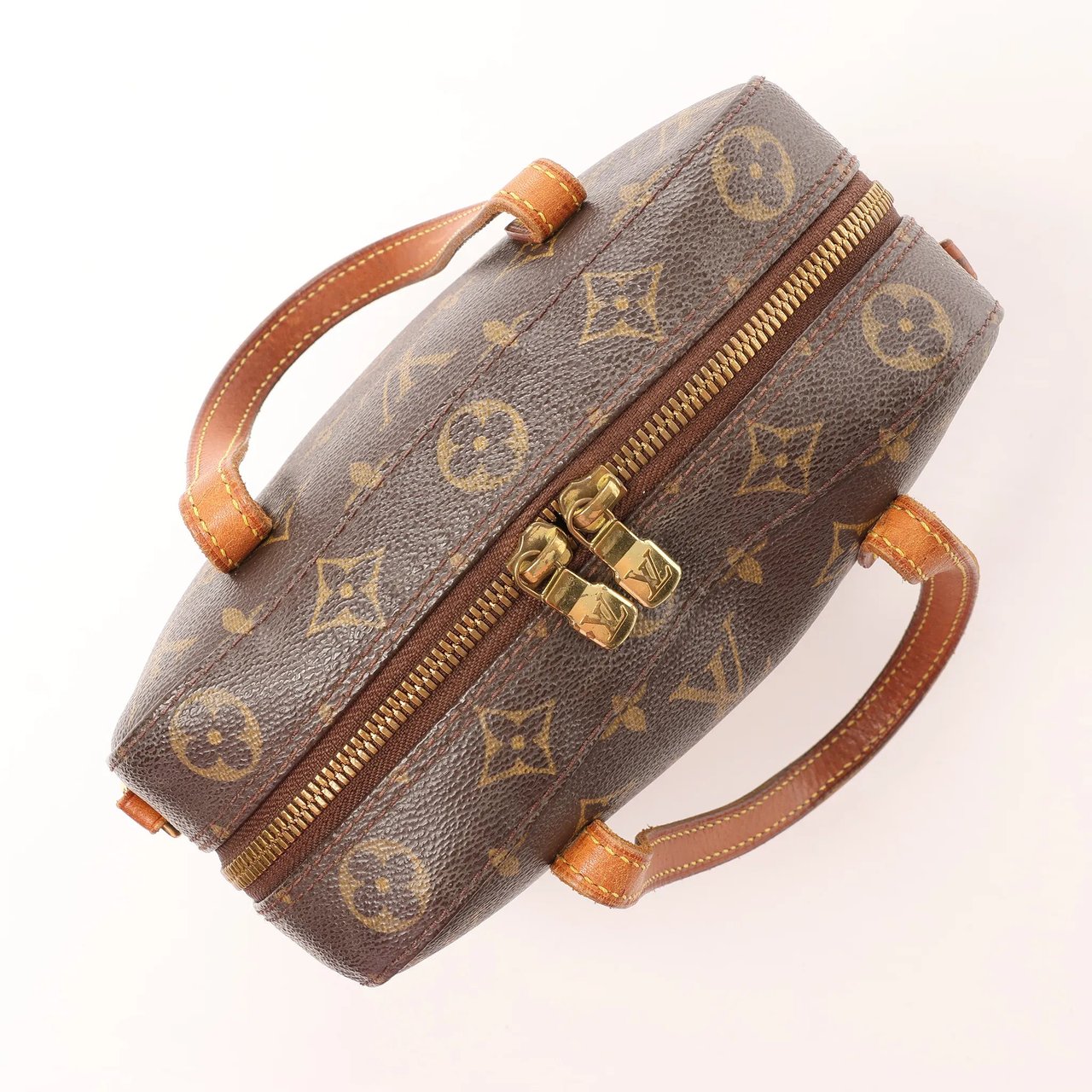Louis Vuitton Spontini Monogram Canvas Handbag M47500 Bruin