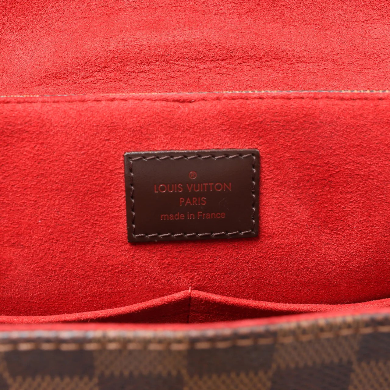 Louis Vuitton Bergamo PM Damier Ebene 2Way Handbag in Brown N41167 Bruin