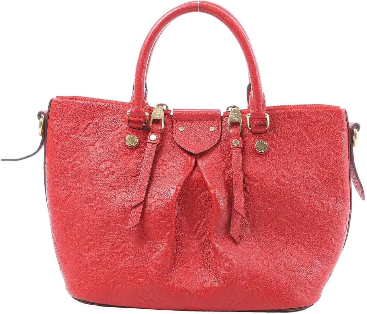 Louis Vuitton Louis Vuitton Mazarine PM Monogram Empreinte Handbag in Red M50638 Rood