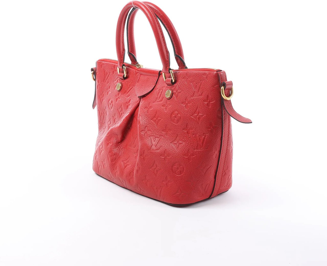 Louis Vuitton Louis Vuitton Mazarine PM Monogram Empreinte Handbag in Red M50638 Rood