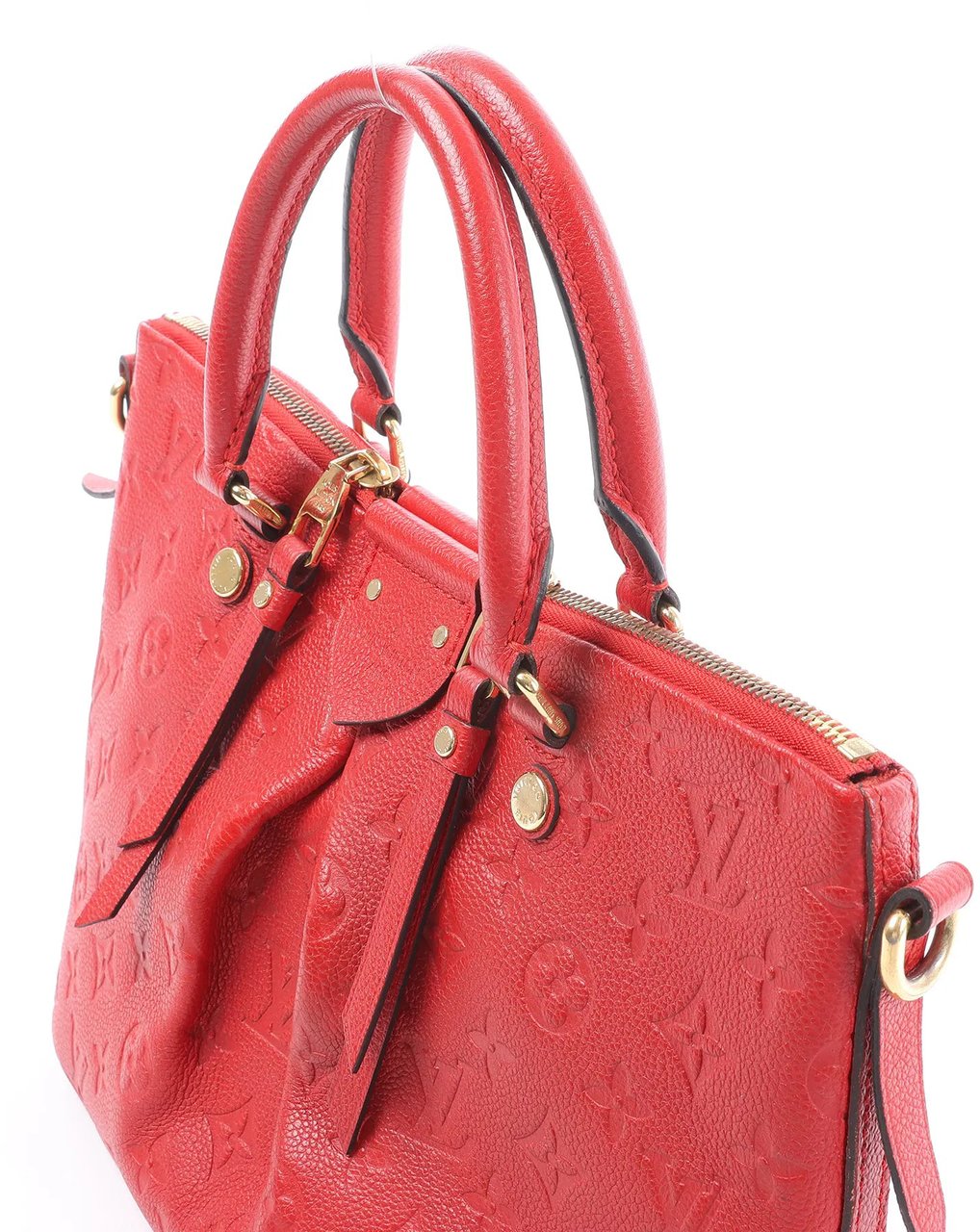 Louis Vuitton Louis Vuitton Mazarine PM Monogram Empreinte Handbag in Red M50638 Rood