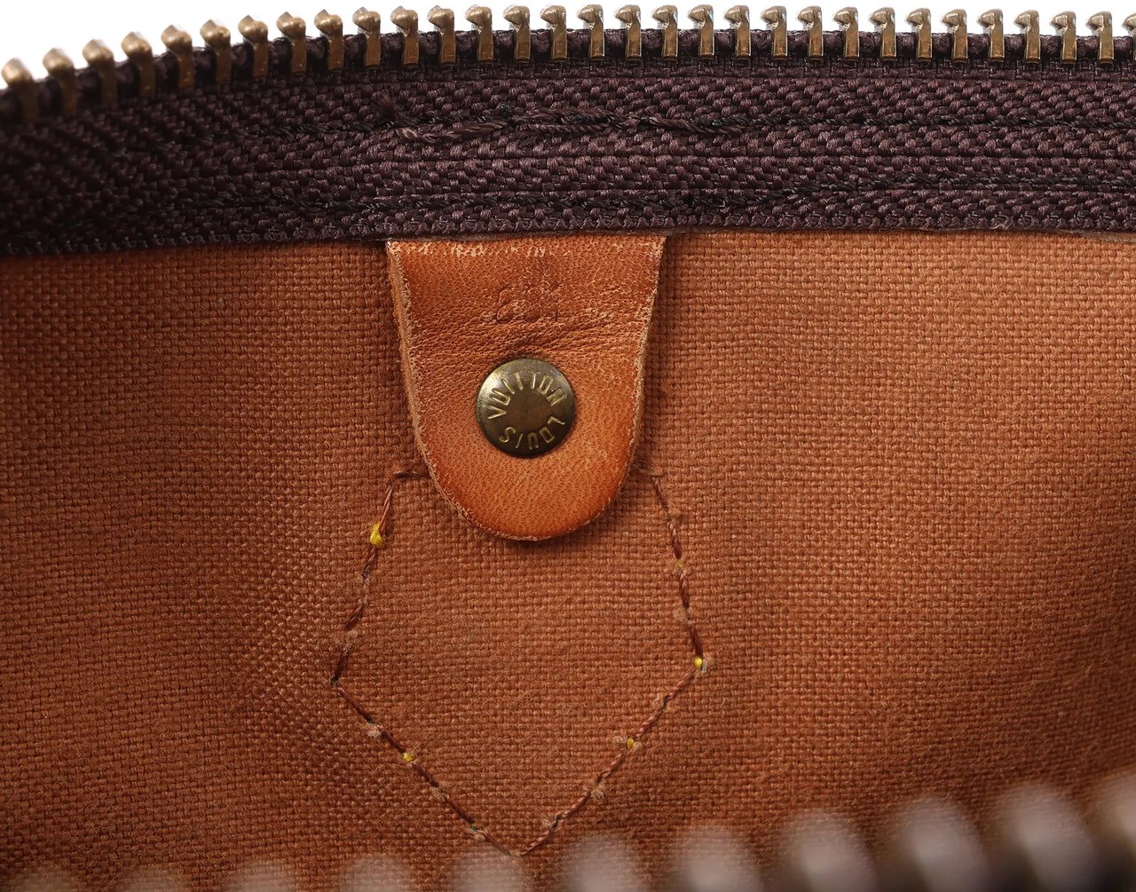 Louis Vuitton Speedy 35 Monogram Canvas Handbag in Brown M41524 Bruin